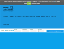 Tablet Screenshot of hotelmurex.it